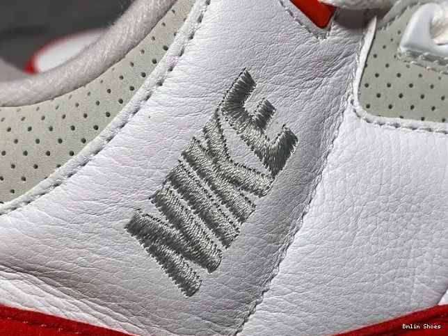Bmlin CJ0939-100 White Air University Jordan Retro Tinker Red 3 0602
